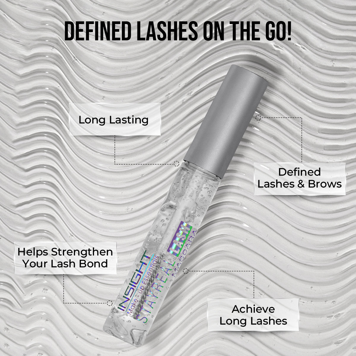 Insight Stay Real Lash Mascara|10 gms|MRP 155