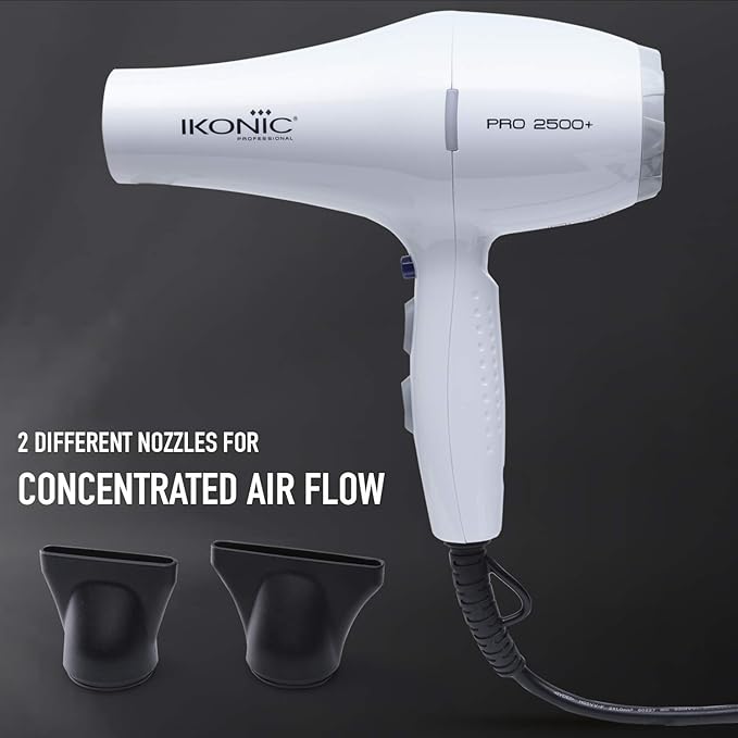 Ikonic Professional 2500 Pro Hair Dryer - White|MRP 5500