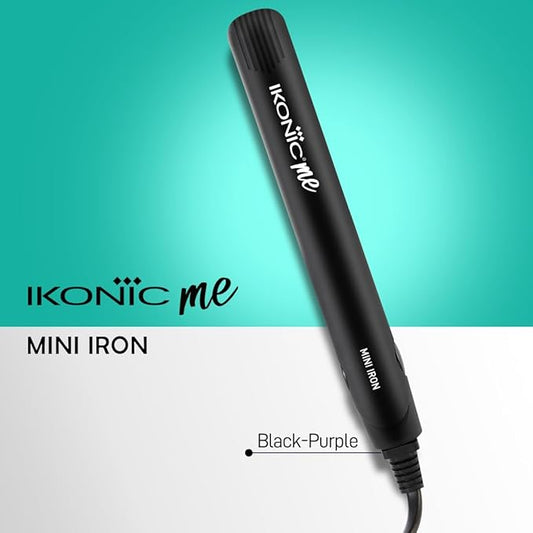 Ikonic Professional Mini Straightener- Black & Blue|MRP 1575
