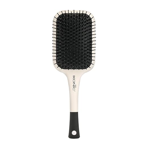 Ikonic Professional Artistic Paddle Brush White|MRP 900