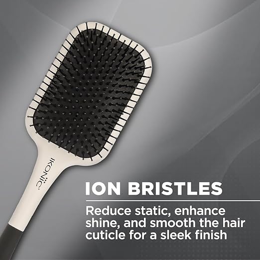 Ikonic Professional Artistic Paddle Brush White|MRP 900