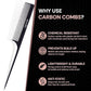Ikonic Professional Carbon Comb - CC03|MRP 325