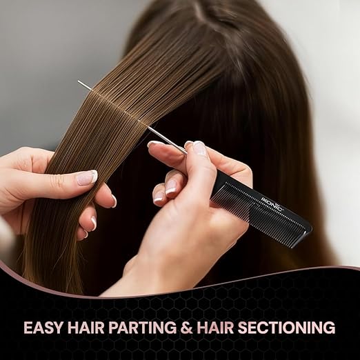 Ikonic Professional Carbon Comb - CC07|MRP 325