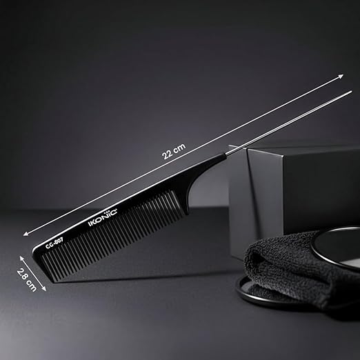 Ikonic Professional Carbon Comb - CC07|MRP 325