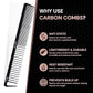 Ikonic Professional Carbon Comb - CC08|MRP 325