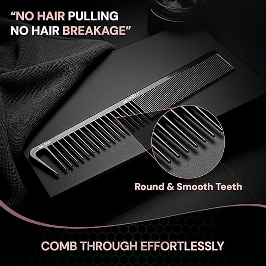 Ikonic Professional Carbon Comb - CC08|MRP 325