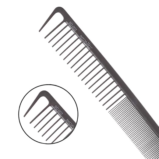 Ikonic Silicon Heat Resistant Comb SC-002|MRP 150