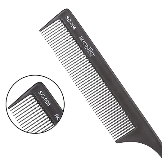 Ikonic Silicon Heat Resistant Comb SC-004|MRP 150
