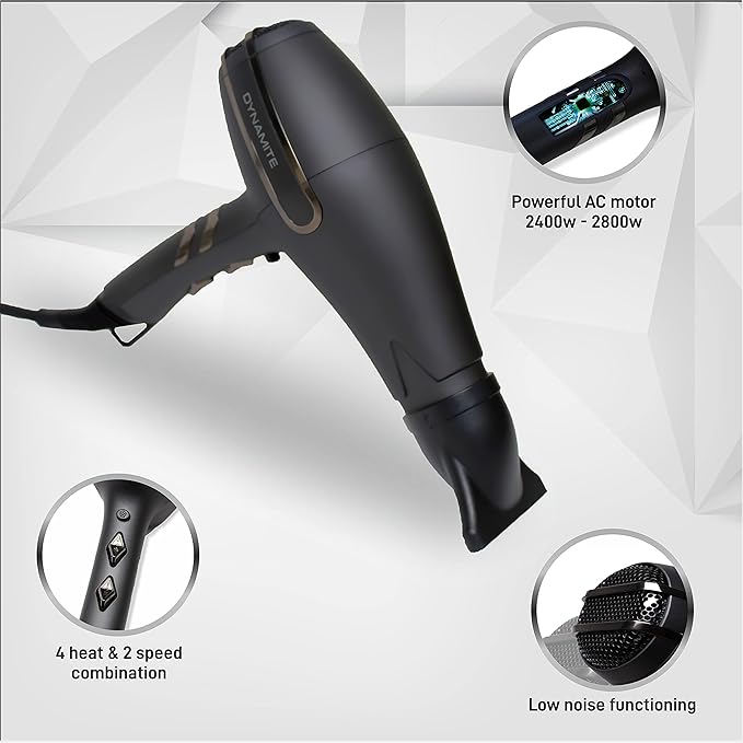 Ikonic Professional Dynamite Hair Dryer|MRP 8000