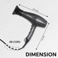 Ikonic Professional Dynamite Hair Dryer|MRP 8000