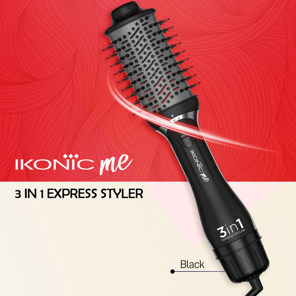 Ikonic me 3in1 Express Styler - Black|MRP 3300