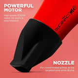 Ikonic Me Mini Speedy Hair Dryer - Red|MRP 1550