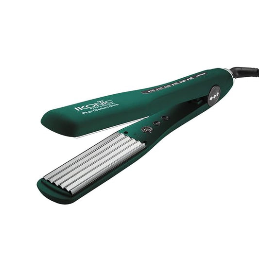 Ikonic Professional Pro Titanium Crimp Hair Crimper - Emerald|MRP 8750