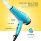 Ikonic Me Ultralight 2000 Hair Dryer - Teal|MRP 2300