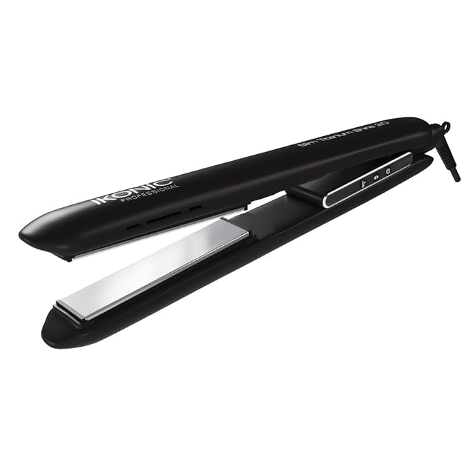 Ikonic Professional Hair Straightener - Slim Titanium Shine 3.0|MRP 8000
