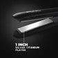 Ikonic Professional Hair Straightener - Slim Titanium Shine 3.0|MRP 8000