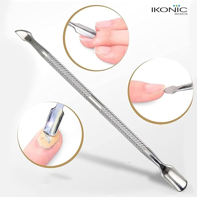 Ikonic Basics IKB-713C Nail Pusher & Cuticle Remover|MRP 160