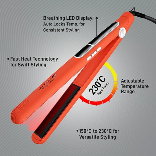 Ikonic Me 2 In 1 Straight And Curl Slim - Orange|MRP 2400