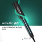 Ikonic Me 2 In 1 Straight And Curl Wide - Black & Teal|MRP 2500