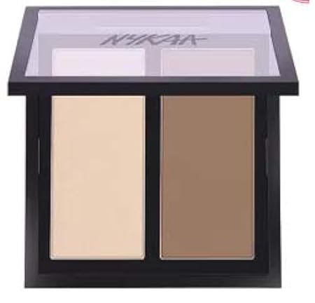 Nykaa Contour & Conquer - Contour and Highlight Duo - Sizzle Chisel 01|9 gms|MRP 749