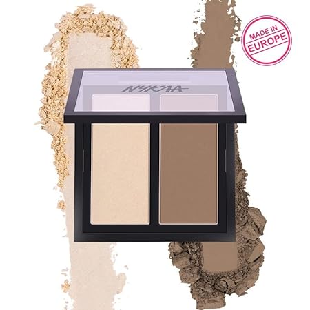 Nykaa Contour & Conquer - Contour and Highlight Duo - Sizzle Chisel 01|9 gms|MRP 749