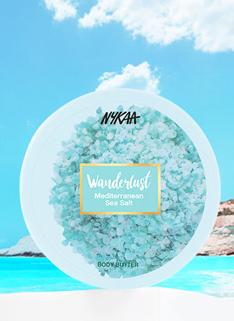 Nykaa Wanderlust Mediterranean Sea Salt Body Butter|200 ml|MRP 550