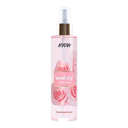 Nykaa Wanderlust Country Rose Fragrance Mist|200 ml|MRP 599