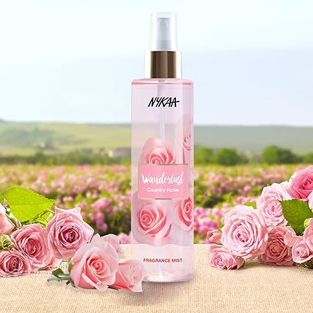 Nykaa Wanderlust Country Rose Fragrance Mist|200 ml|MRP 599