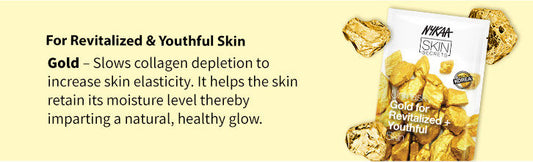 Nykaa Gold Sheet Mask|20 ml|MRP 100