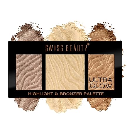 Swiss Beauty Highlighter & Bronzer 02|12 gms|MRP 349