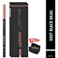 Swiss Beauty Deep Black Kajal Non Transfer Black|1.2 gms|MRP 299