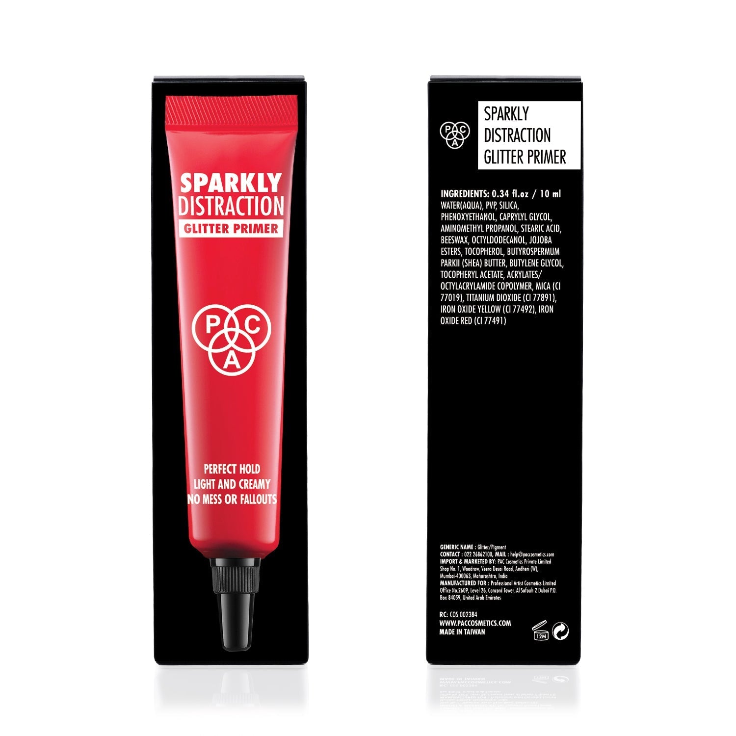 PAC Sparkly Distraction Glitter Primer – Long-Lasting Glitter Hold | 10ml