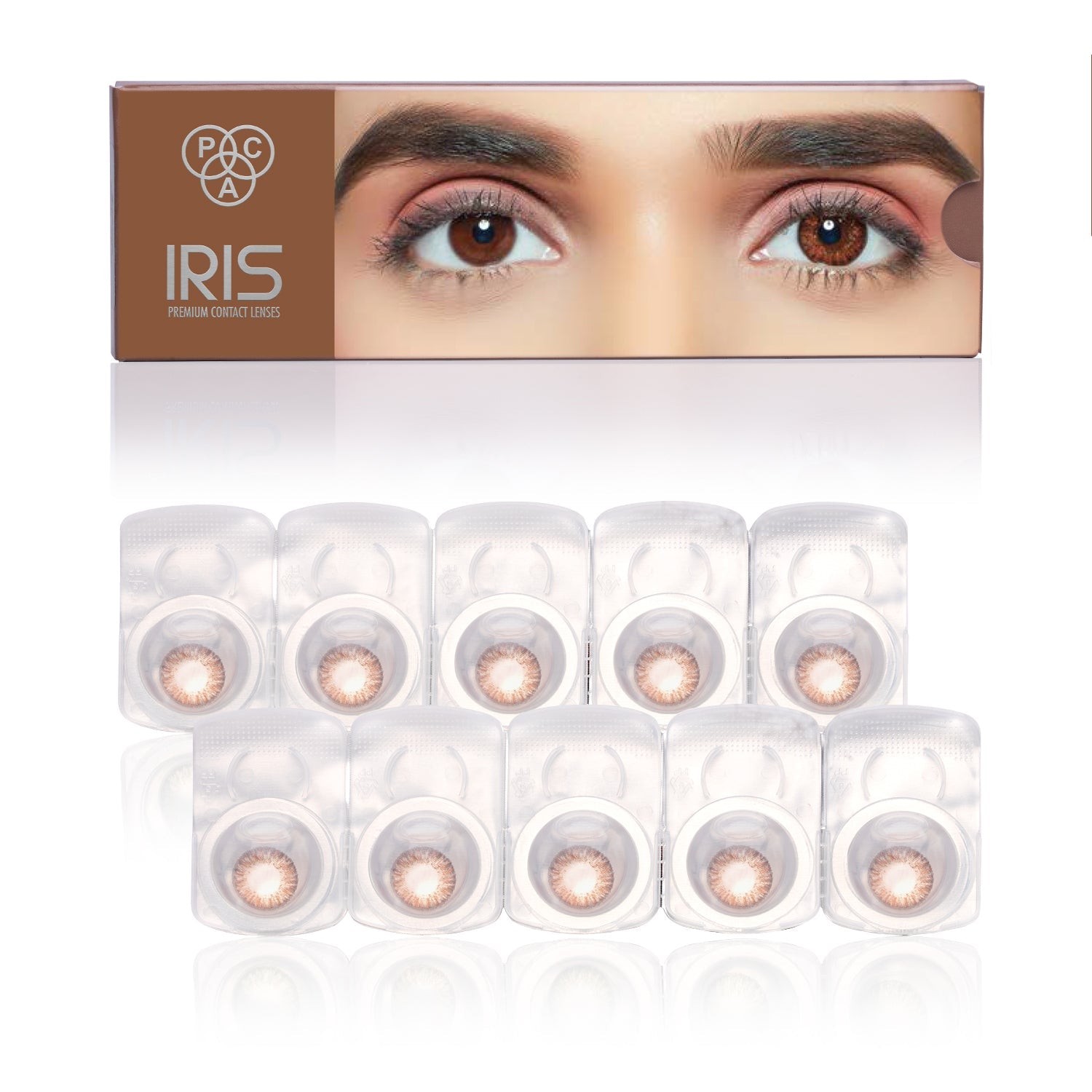 PAC Lens Brown – Natural Colored Contact Lenses | MRP ₹995