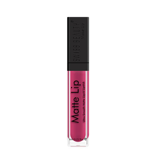 Swiss Beauty Matte Lip Liquid Lipstick 30 Fuschia Pink|6 ml|MRP 249