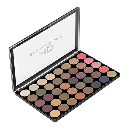 Swiss Beauty Hd Professional 40 Pigmented Colors Eyeshadow Pallete 01|48 gms|MRP 1399