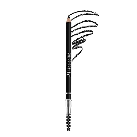 Swiss Beauty Eyebrow Definer Pencil Deep Brown|2 gms|MRP 149