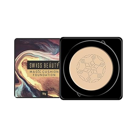 Swiss Beauty Magic Cushion Foundation 01 Ivory|18 gms|MRP 499