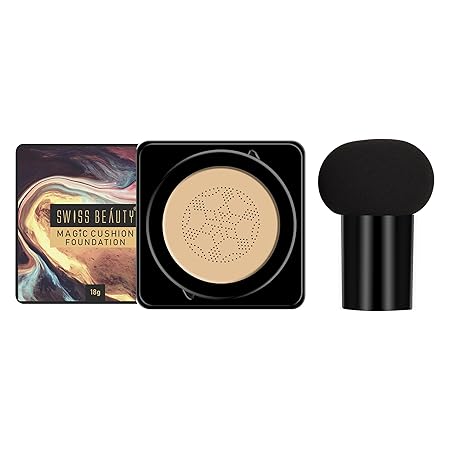 Swiss Beauty Magic Cushion Foundation 02 Natural|18 gms|MRP 499