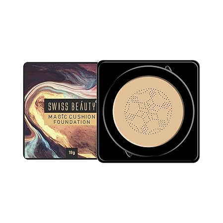 Swiss Beauty Magic Cushion Foundation 02 Natural|18 gms|MRP 499