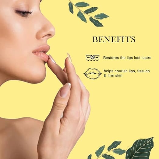 Richfeel Hydrating Lip Balm With Haldi & Saffron|6 gms|MRP 120