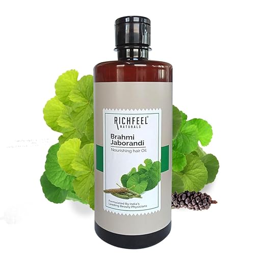 Richfeel Brahmi Jaborandi Hair Oil|500 ml|MRP 950