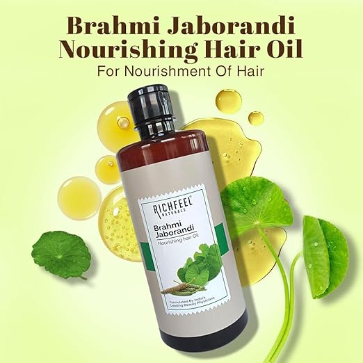 Richfeel Brahmi Jaborandi Hair Oil|500 ml|MRP 950