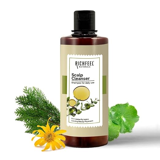 Richfeel Scalp Cleanser Shampoo|500 ml|MRP 620