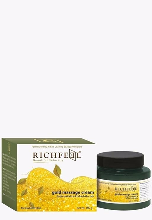 Richfeel Gold Massage Cream|100 gms|MRP 560