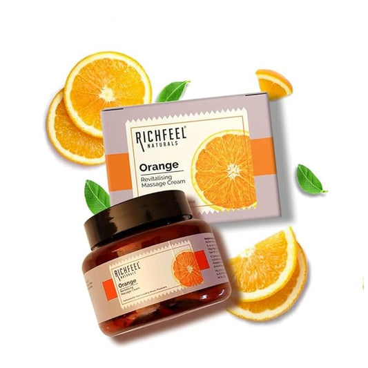 Richfeel Orange Revitalising Massage Cream|500 gms|MRP 795