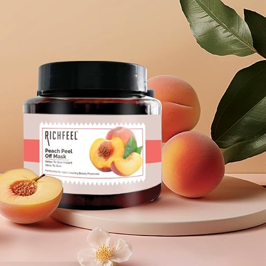Richfeel Peach Peel Off Mask|500 gms|MRP 750