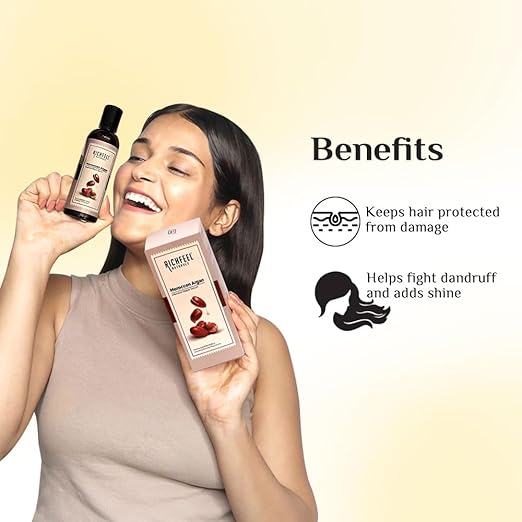 Richfeel Moroccan Argan Hair Repair Serum|80 ml|MRP 250