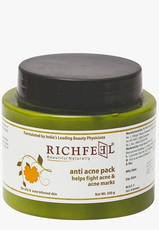 Richfeel Anti Acne Pack|500 gms|MRP 899