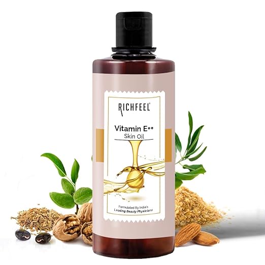 Richfeel Vitamin E Skin Oil|500 ml|MRP 1050