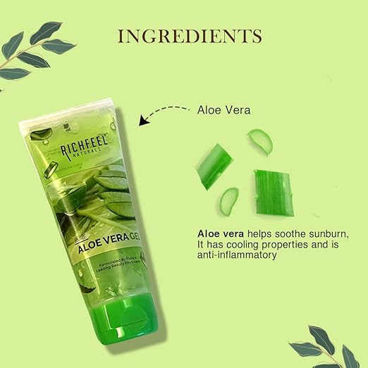Richfeel Pure Aloe Vera Gel|100 ml|MRP 132